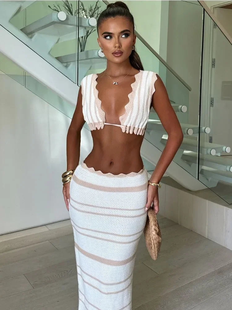 Amara | Two Piece Skirt Set