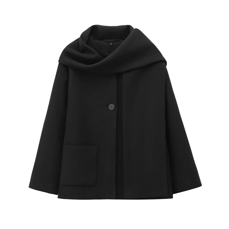 Isla Scarf-Neck | Coat