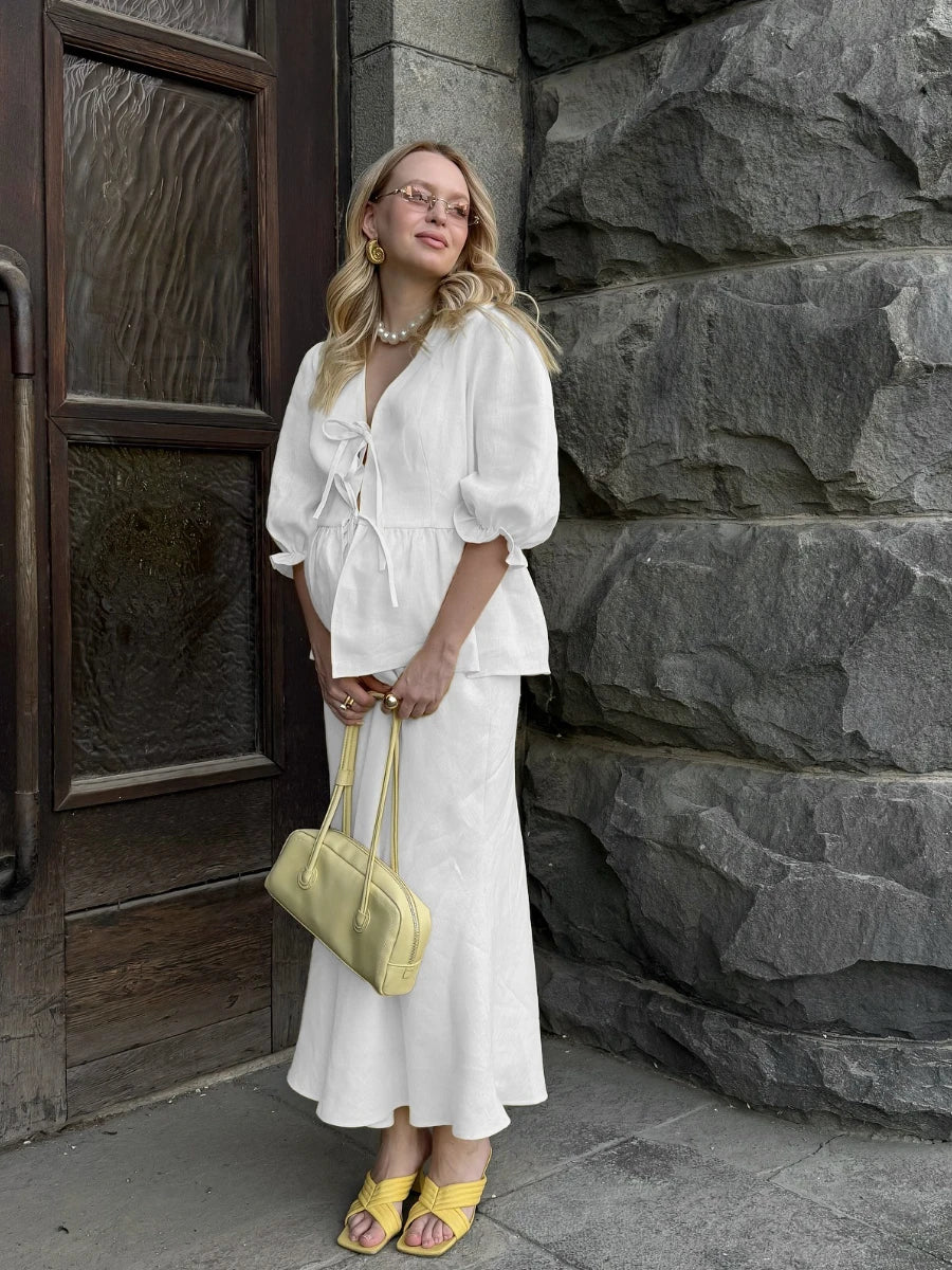 Celestia | Two Piece Skirt Set