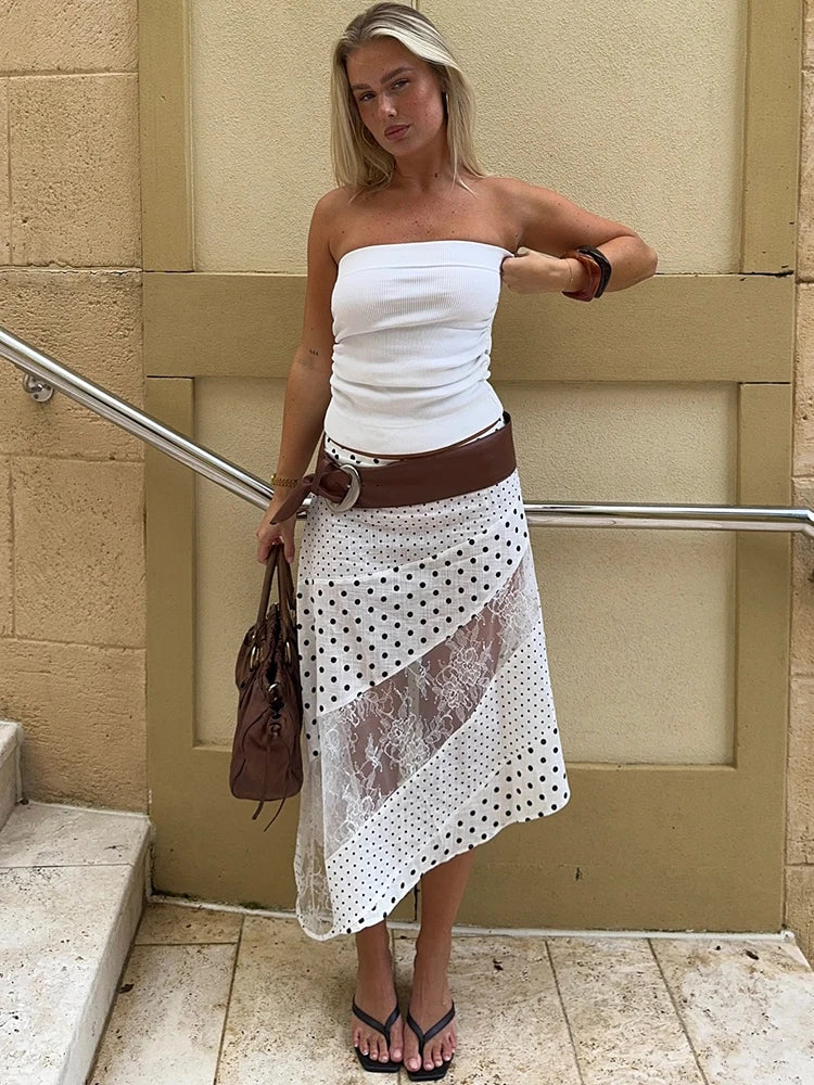 Poppy Polka Dot | Skirt