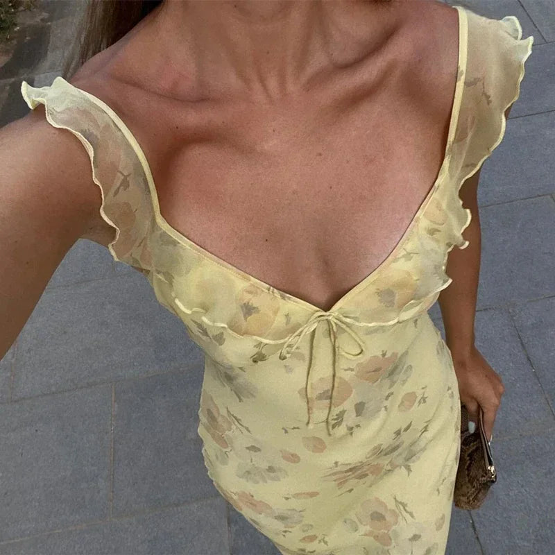Amélie Floral | Maxi Dress