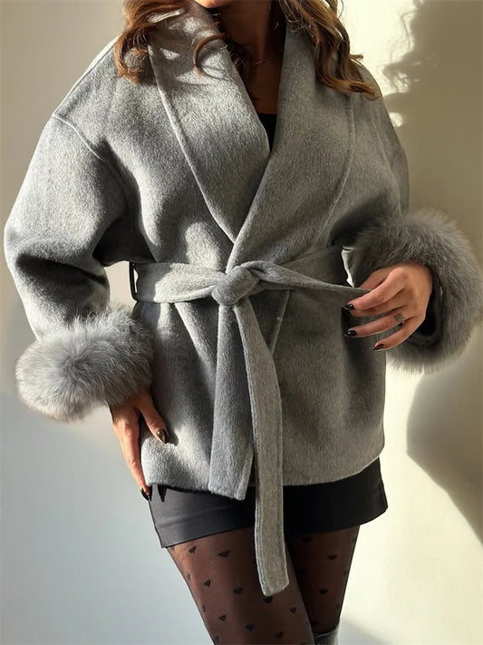 Ivory Luxe Coat