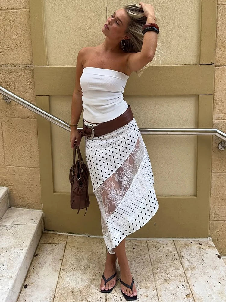 Poppy Polka Dot | Skirt
