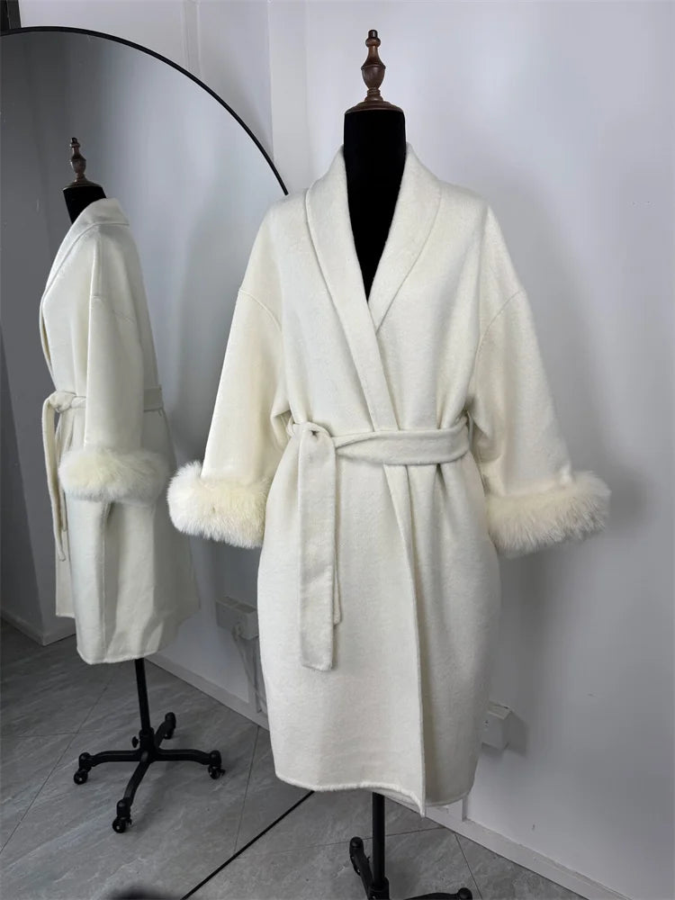 Ivory Luxe Coat