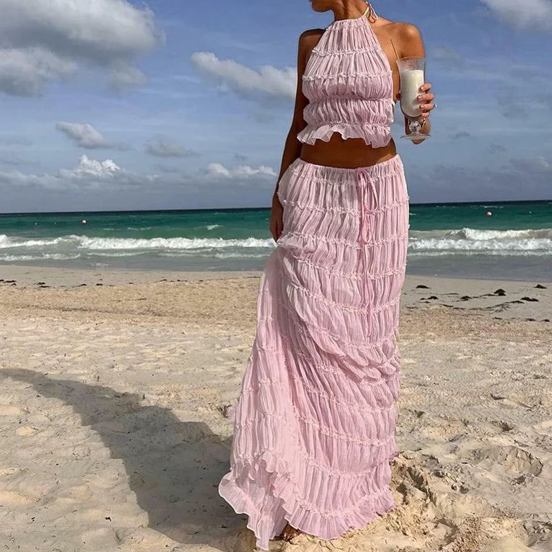 Elara | Two Piece Skirt Set