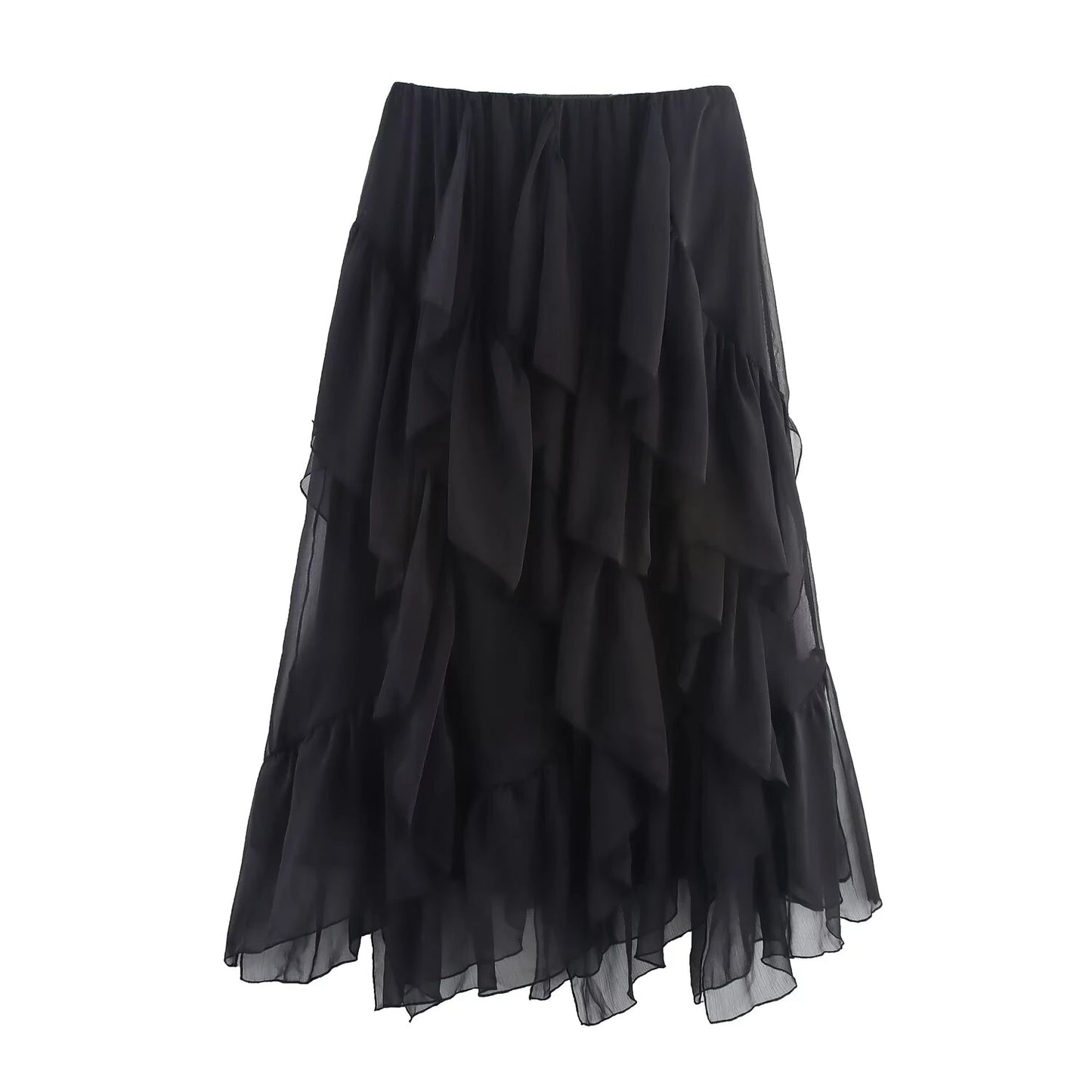 Éliana Draped Bloom Skirt