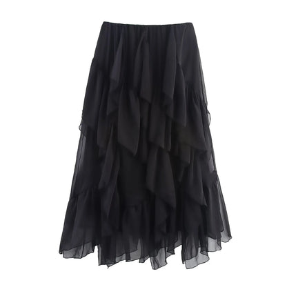 Éliana Draped Bloom Skirt