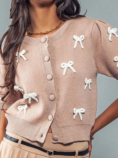 Celeste Bow | Cardigan