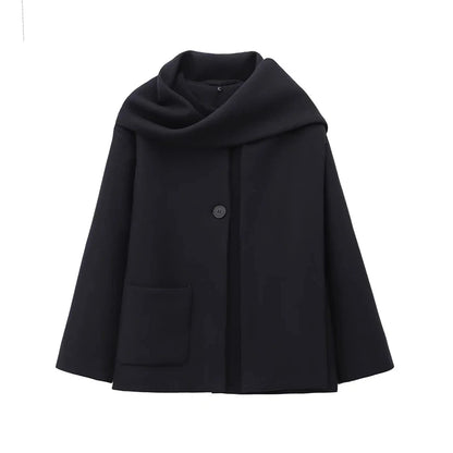 Isla Scarf-Neck | Coat