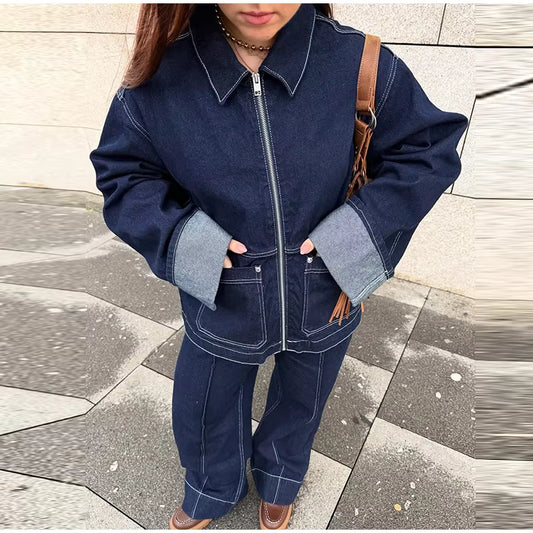 Sierra | Denim Set