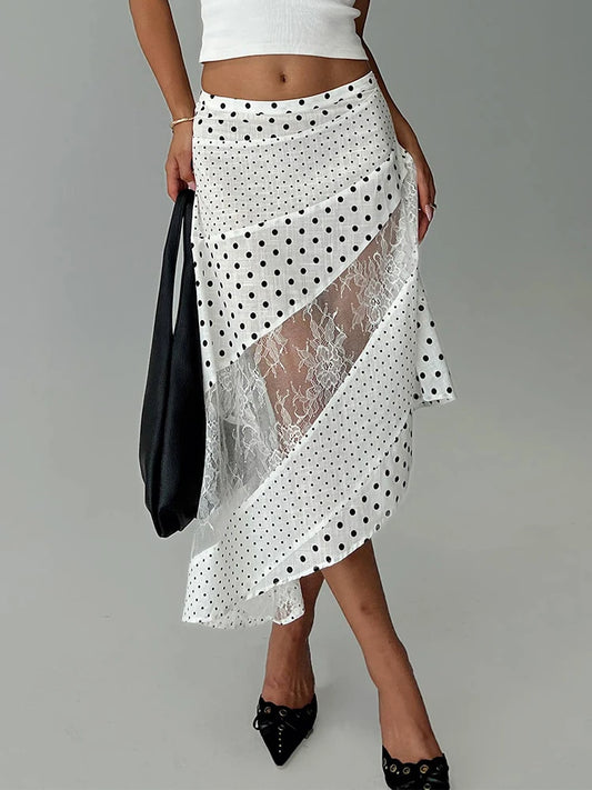 Poppy Polka Dot | Skirt