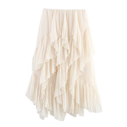 Éliana Draped Bloom Skirt