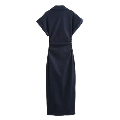 Vivienne Denim | Midi Dress