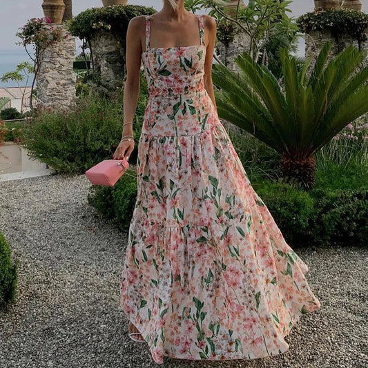 Selene Boho Bloom | Maxi Dress