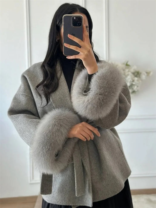 Ivory Luxe Coat