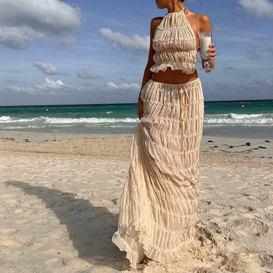 Elara | Two Piece Skirt Set