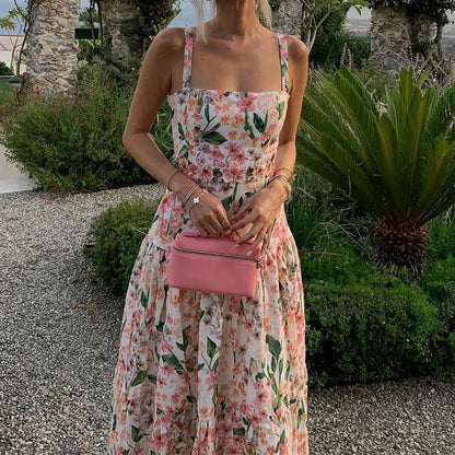 Selene Boho Bloom | Maxi Dress